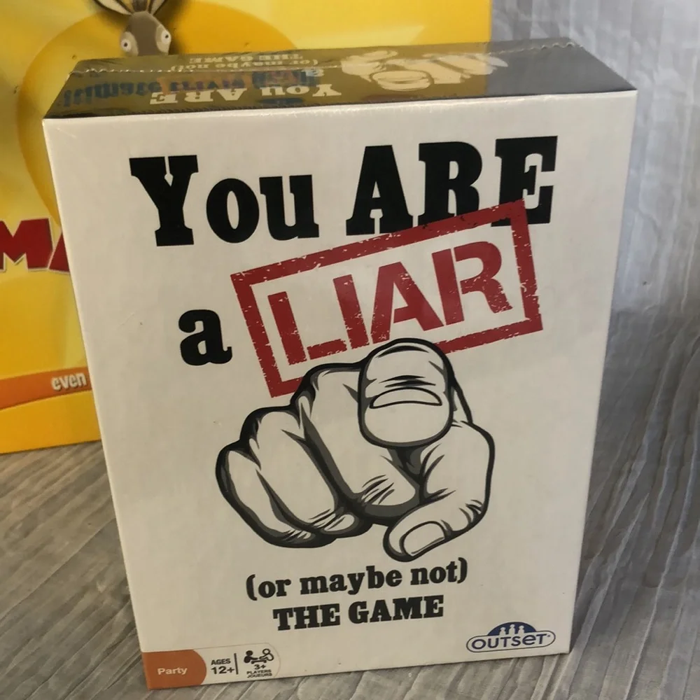 Lot of 3 party games-SMART ASS, You are a Liar , Icons-Woman who play to win